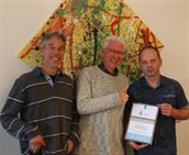 V.l.n.r.: Johan Verleun, Kees Posdijk, Marcel Brugman